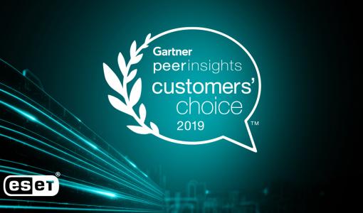 ESET has been named one of the 2019 Gartner Peer Insights Customers’ Choice for Endpoint Protection Platforms