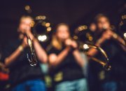 Blåsorkestern Windband från Falun åker på musikernas egen festival MusikRUM