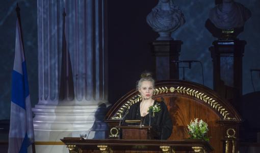 Läs talet Sara Stridsberg höll på Svenska litteratursällskapets årshögtid