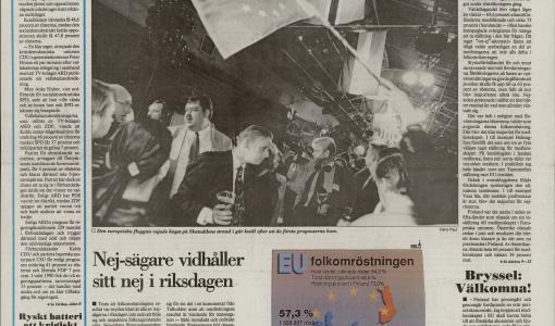 Digitaliserade finlandssvenska tidningar blev publiksuccé