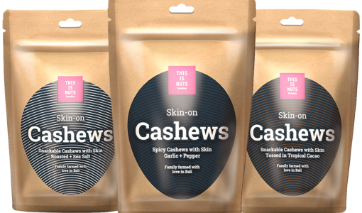 This is Nuts shows some skin: Introducing the Skin-on Cashews.