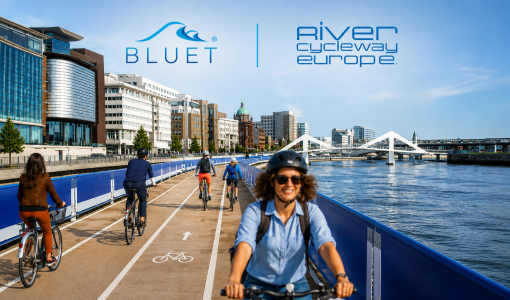 Bluet och RCE inleder ett strategiskt samarbete för att utveckla flytande cykel- och gångstråk