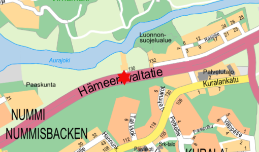 Avlopps- och vattenledningsarbete på Tavast riksväg 23.9-25.9.2026