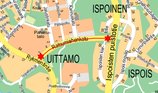 Fräsnings- och beläggningsarbete på Ryttaregatan 24.9.-9.10.2026