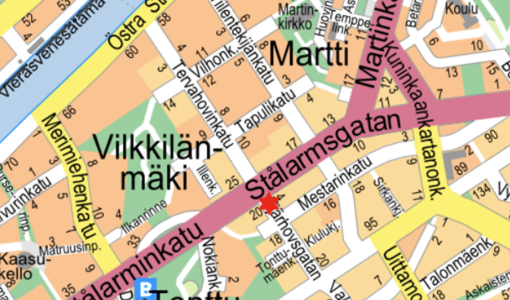 Avlopps- och vattenledningsarbete på Tjärhovsgatan 28.9.2026