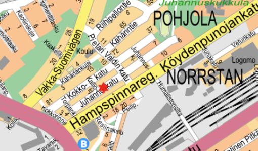 Avlopps- och vattenledningsarbete vid Johannegatan 20.10.-28.10.2026