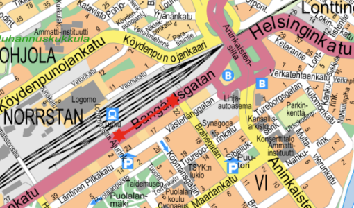 Avlopps- och vattenledningsarbete på Bangårdsgatan 28.10.-29.10.2026